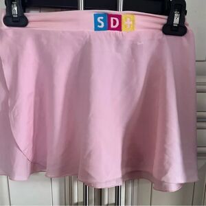 Ballet Skirt Chiffon Dance Skirt with Elastic Waistband for Girls M
